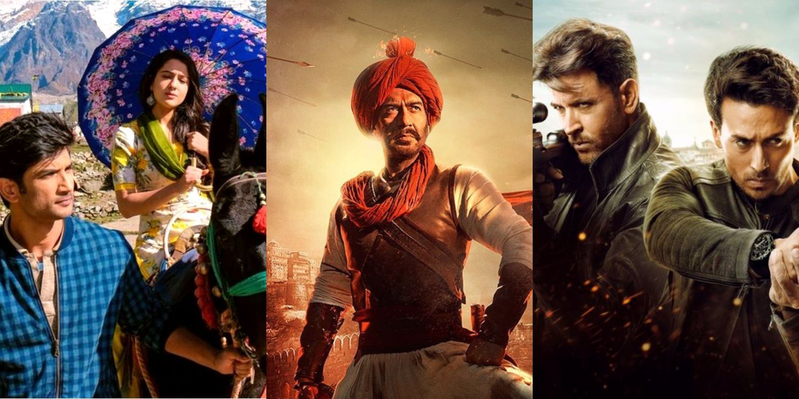 Tanhaji: The Unsung Warrior, Kedarnath, War And Other Films Confirmed To Re-Release As Theatres Re-Open; See List