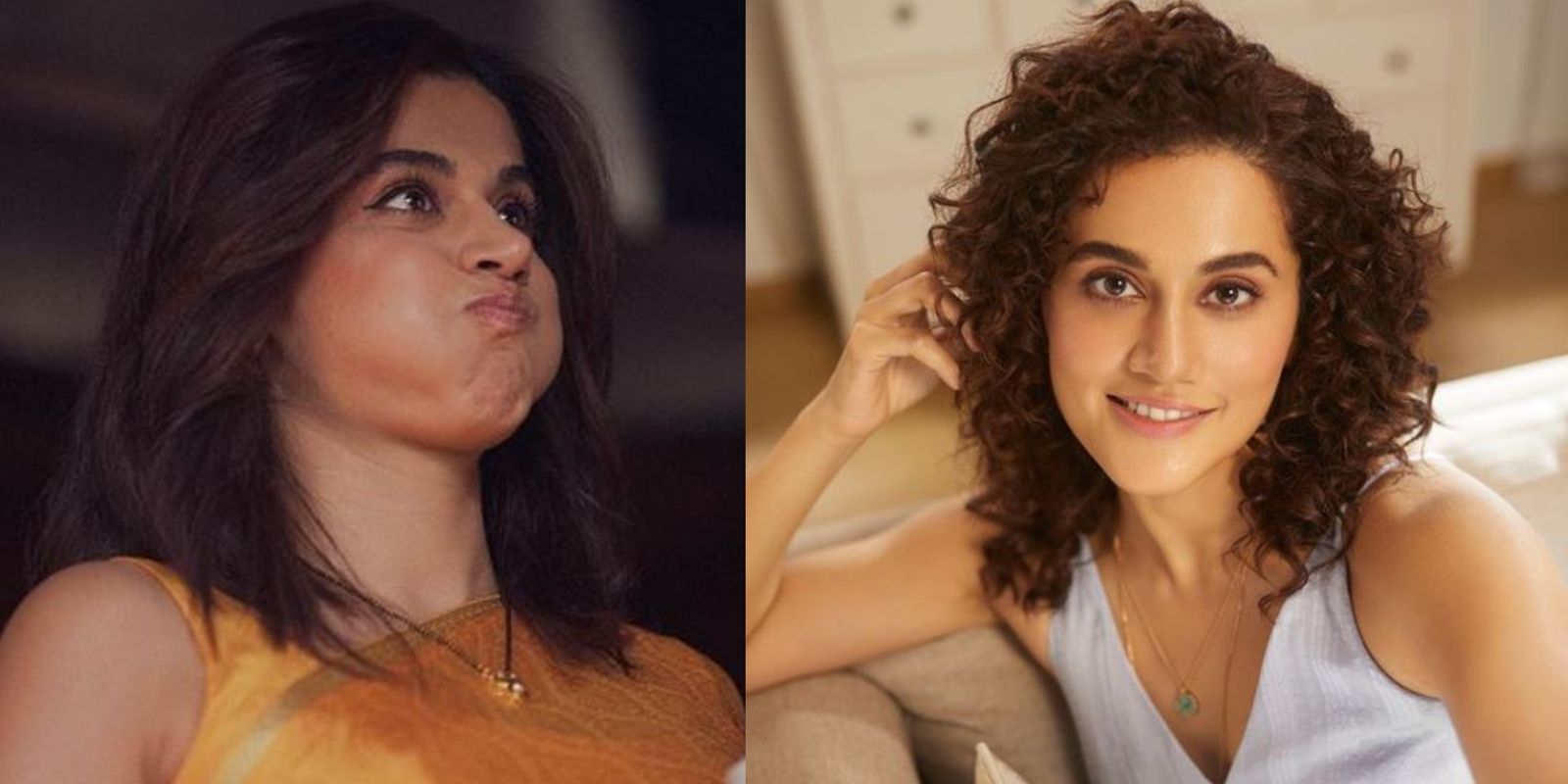 Taapsee Pannu Shares How Her Curly Hair Has To Get 'Roasted' And It's Super Relatable