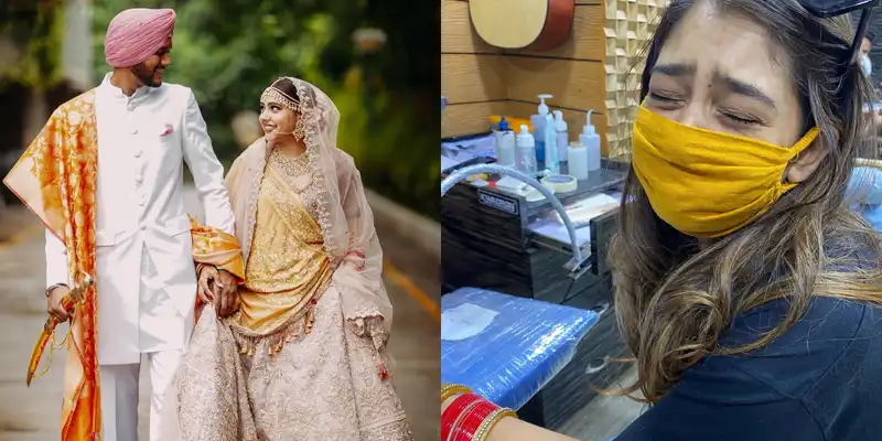 Niti Taylor Gets Husband Parikshit Bawa's Name Inked On Her Ring Finger, Says, 'It Was A Very Long Name And Small Fingers'