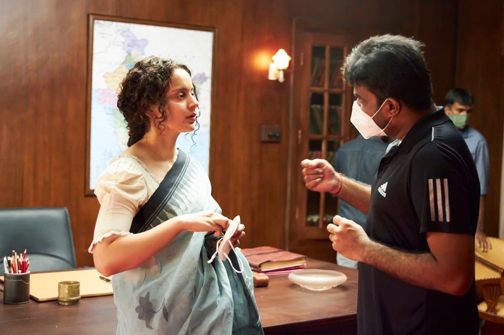 Kangana Ranaut Resumes Shooting For Thalaivi; Calls A Film Set The ‘Most Soothing And Comforting’ Place