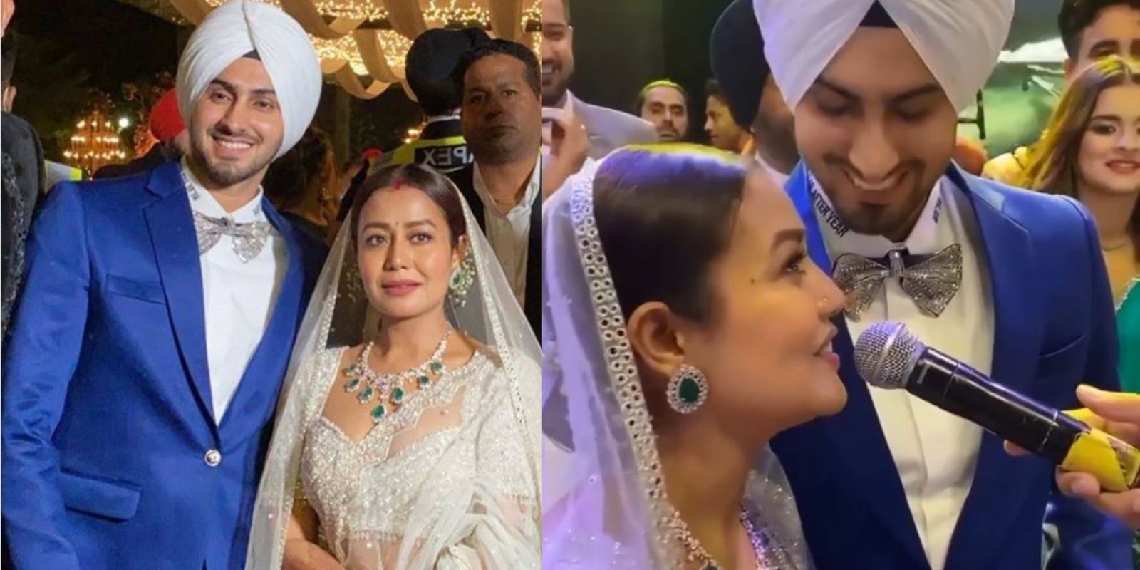 Neha Kakkar-Rohanpreet Singh Wedding Reception Was All About Expressing Love Through Songs; See Videos...