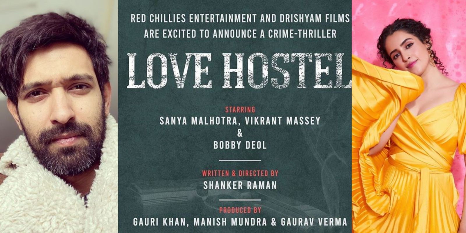 Love Hostel: Vikrant Massey-Sanya Malhotra's Next With Shanker Raman Gets A Title, Film To Also Star Bobby Deol