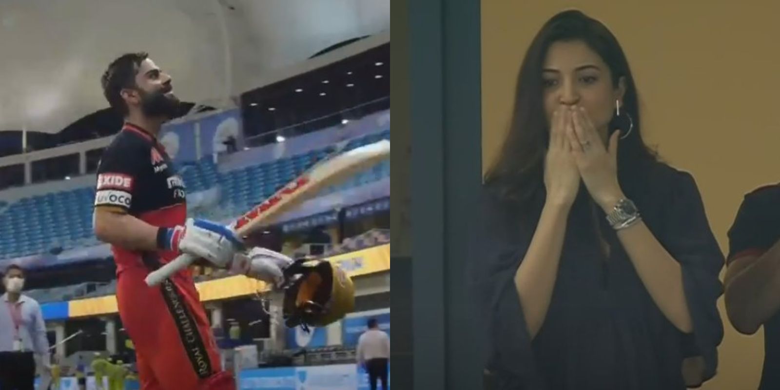 Anushka Sharma Showers Love On Virat Kohli During IPL Match, Fans Dedicate RCB's Victory Against CSK To The Actress