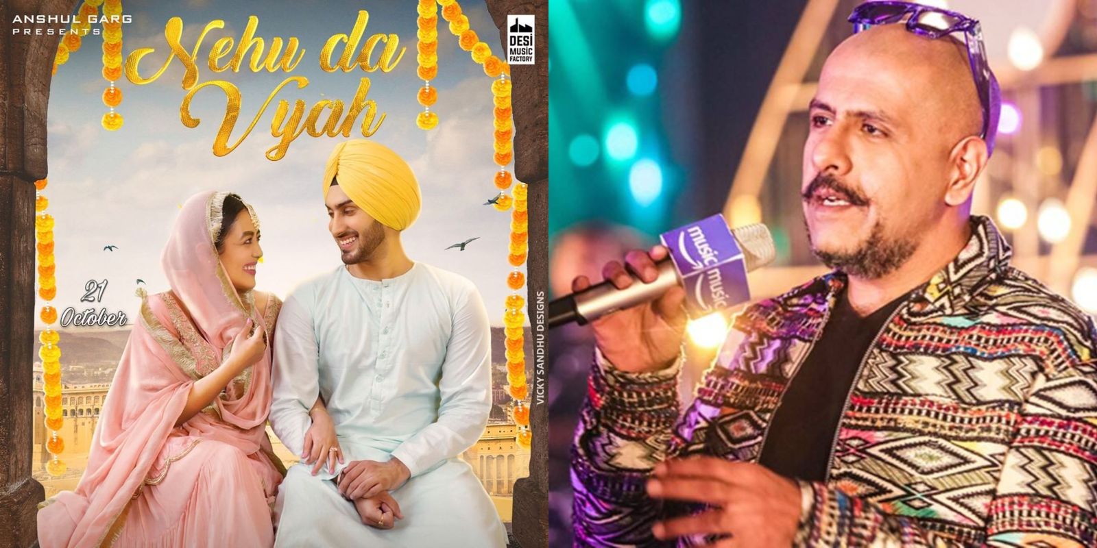 Neha Kakkar And Rohanpreet Singh Share Poster Of Nehu Da Vyah; Vishal Dadlani Asks If It’s A Wedding Or A Song