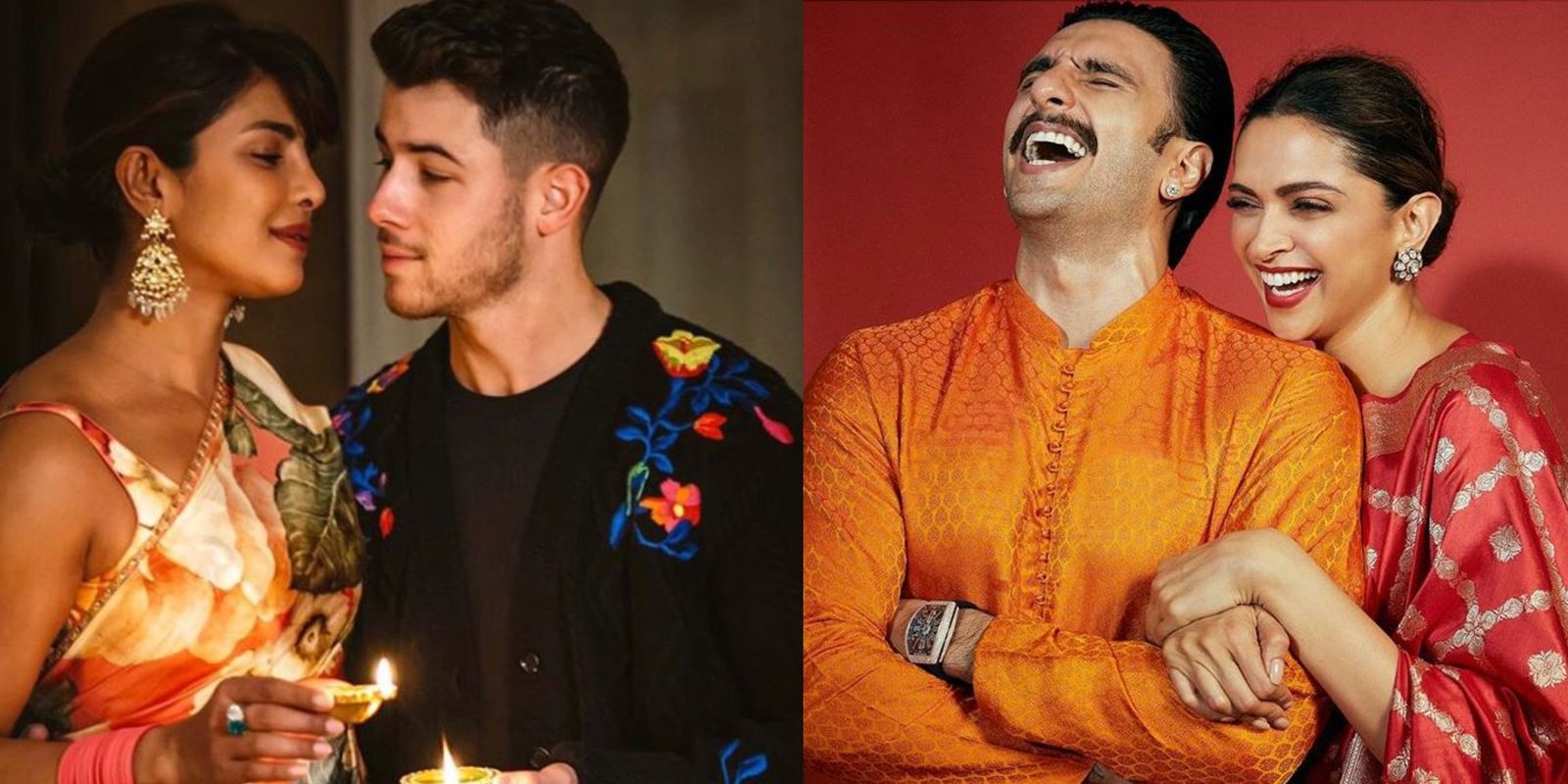 Happy Diwali 2020: Priyanka-Nick Light Up Diyas In London, Ranveer-Deepika Cast An Infectious Smile; See Posts