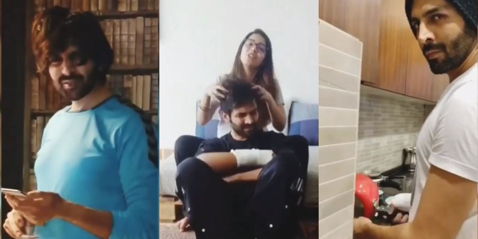 Kartik Aaryan's Sister Makes Fun Home Video Featuring The Actor, He Says, 'Kittu Sachchai Dikha Hi Deti Ha'