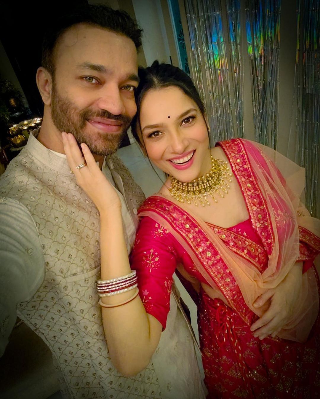 Ankita Lokhande Gets Trolled For Diwali Post With Boyfriend Vicky Jain, Asked: ‘Justice For Sushant Singh Rajput?’