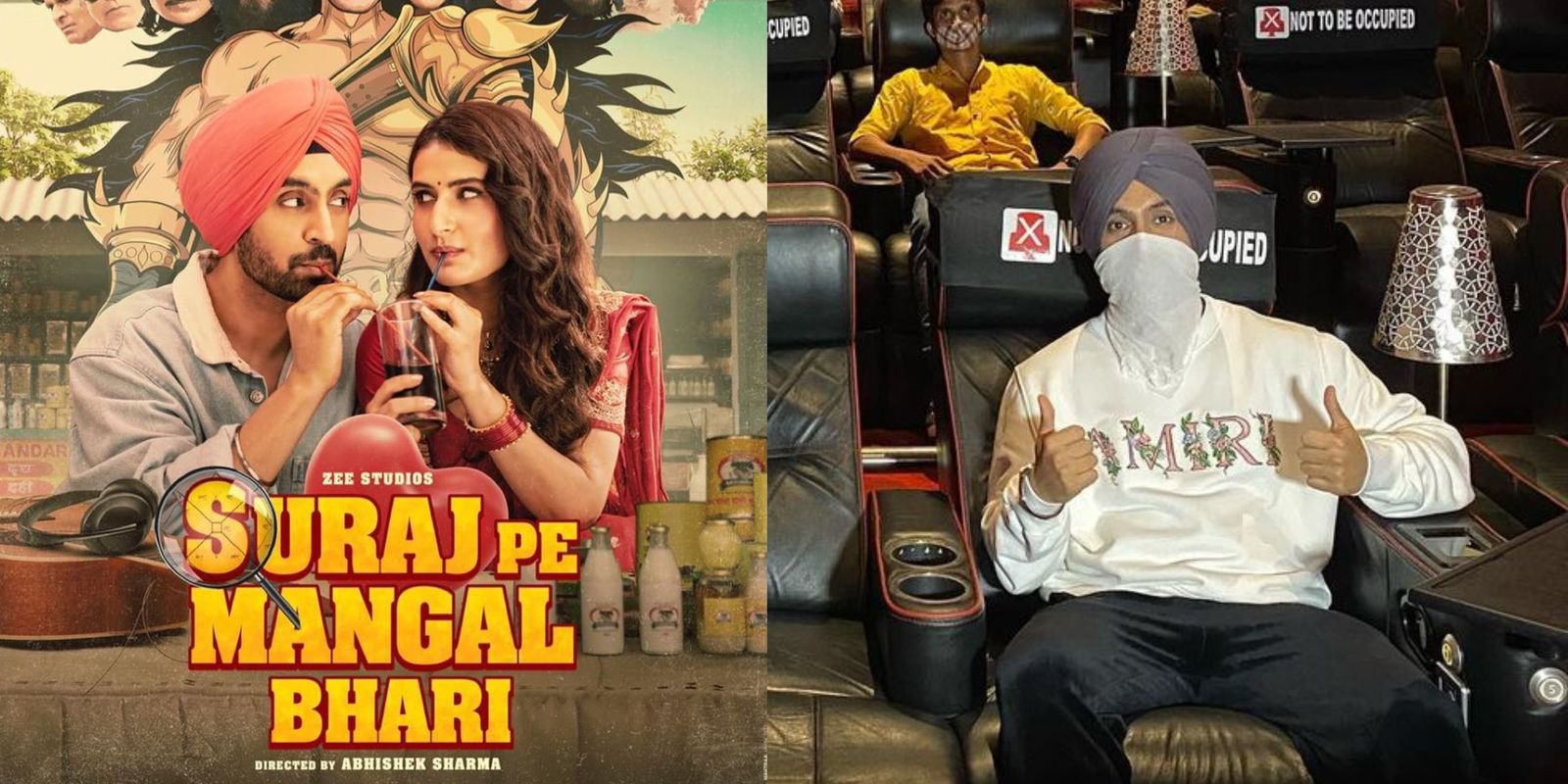 Diljit Dosanjh Is Happy With Suraj Pe Mangal Bhari’s Theatrical Release But Wonders ‘If People Would Take The Risk’