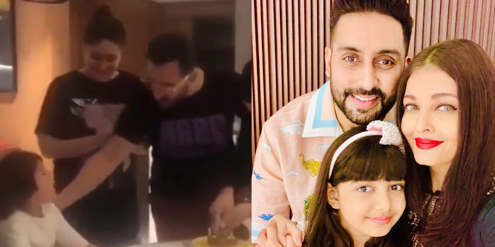 Kareena, Saif And Taimur Sing Happy Birthday In Viral Video; Aishwarya Shares A Special Post For Her Angel Aaradhya