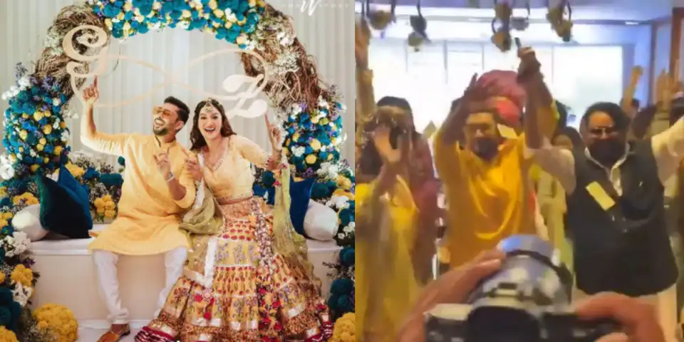 गौहर खान और ज़ैद दरबार की शादी की रस्में शुरू, चिक्सा सेरेमनी में कपल ने किया जमकर डांस 