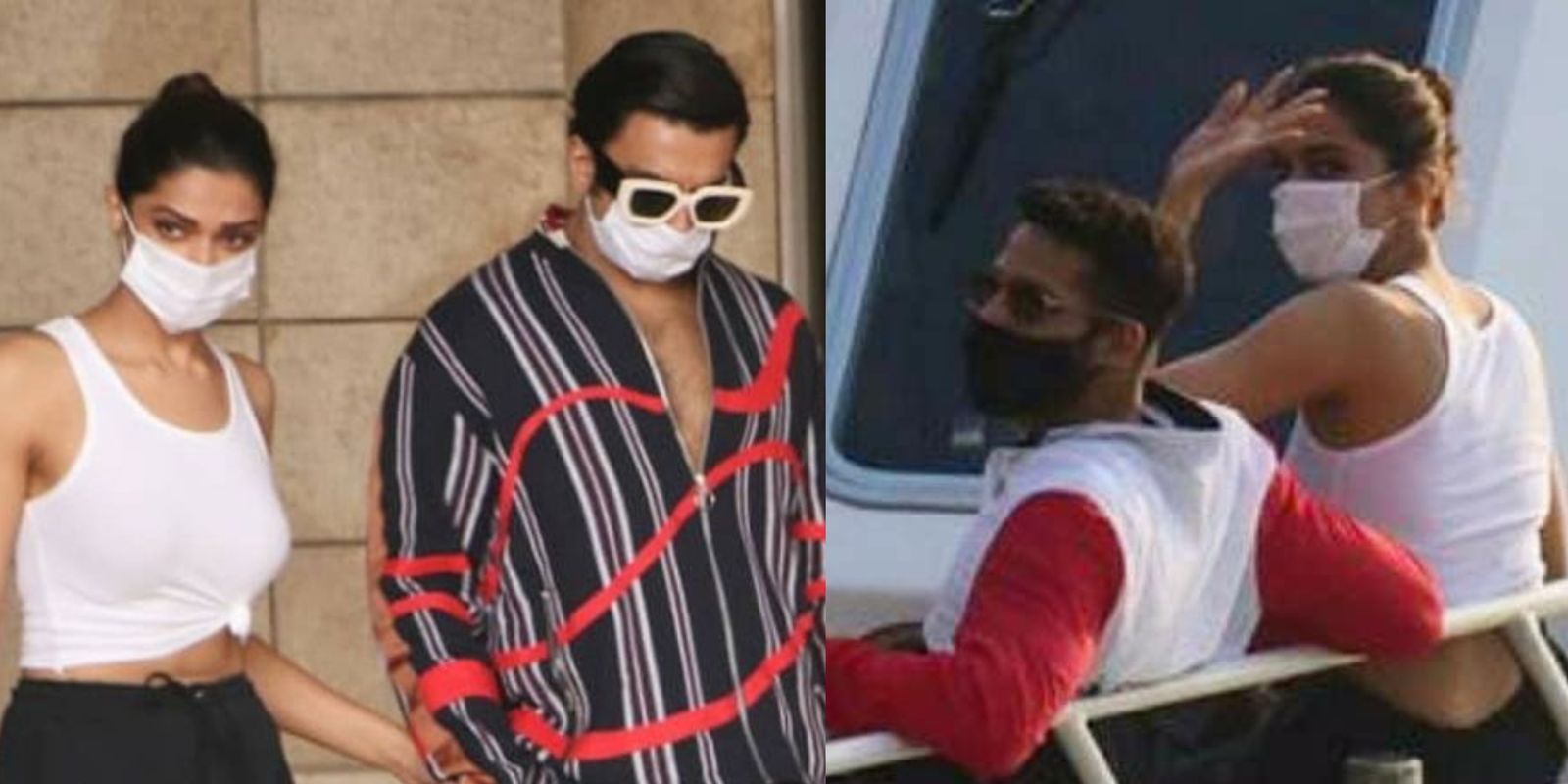 Ranveer Singh Visits Deepika At Taj Mahal Palace Before She Heads To Alibag With Co-Star Siddhant Chaturvedi
