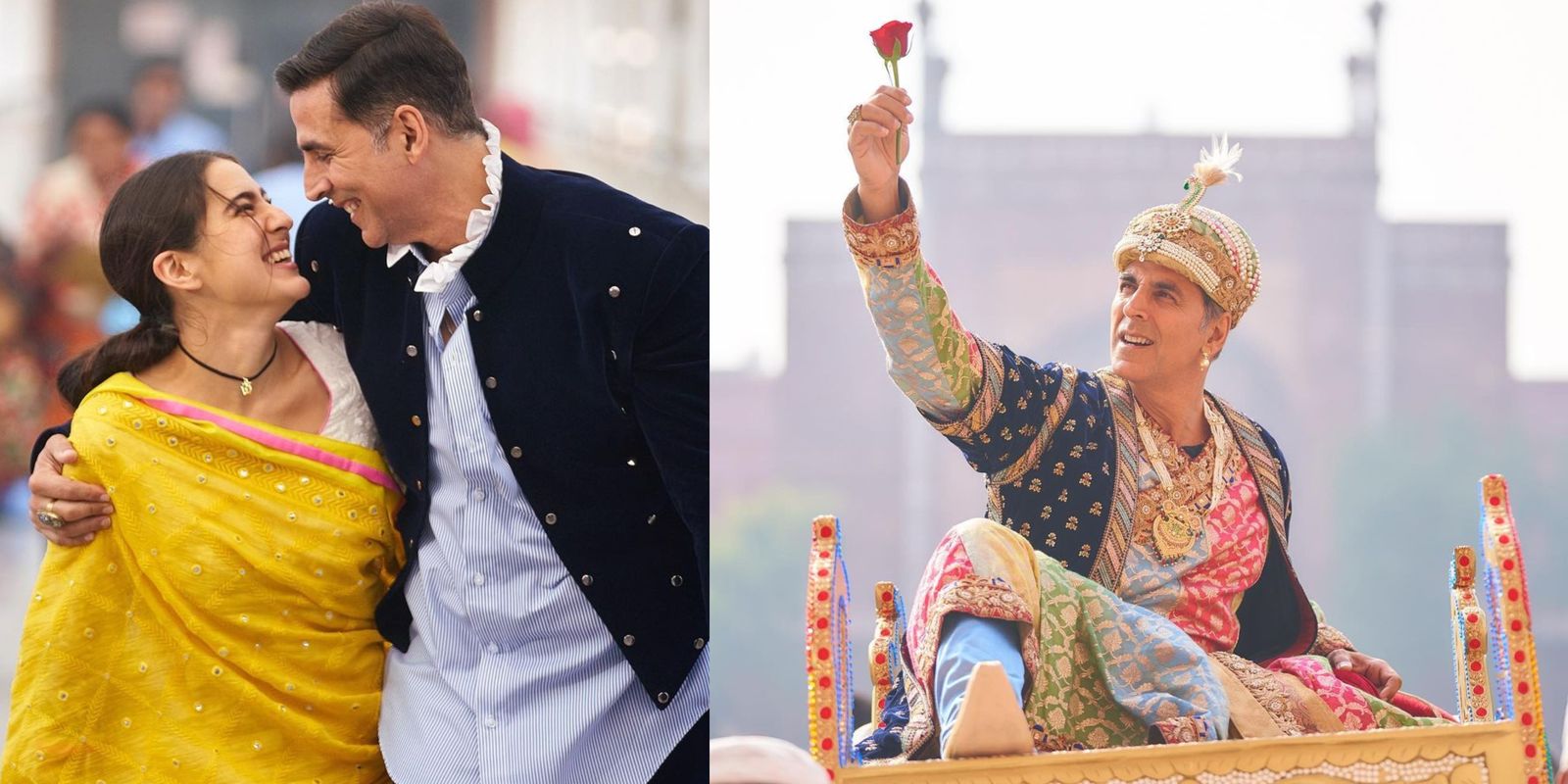 Atrangi Re: Akshay Kumar Dresses Up As Shah Jahan; Co-Star Sara Quips ‘It Can't Get More Atrangi Than This’