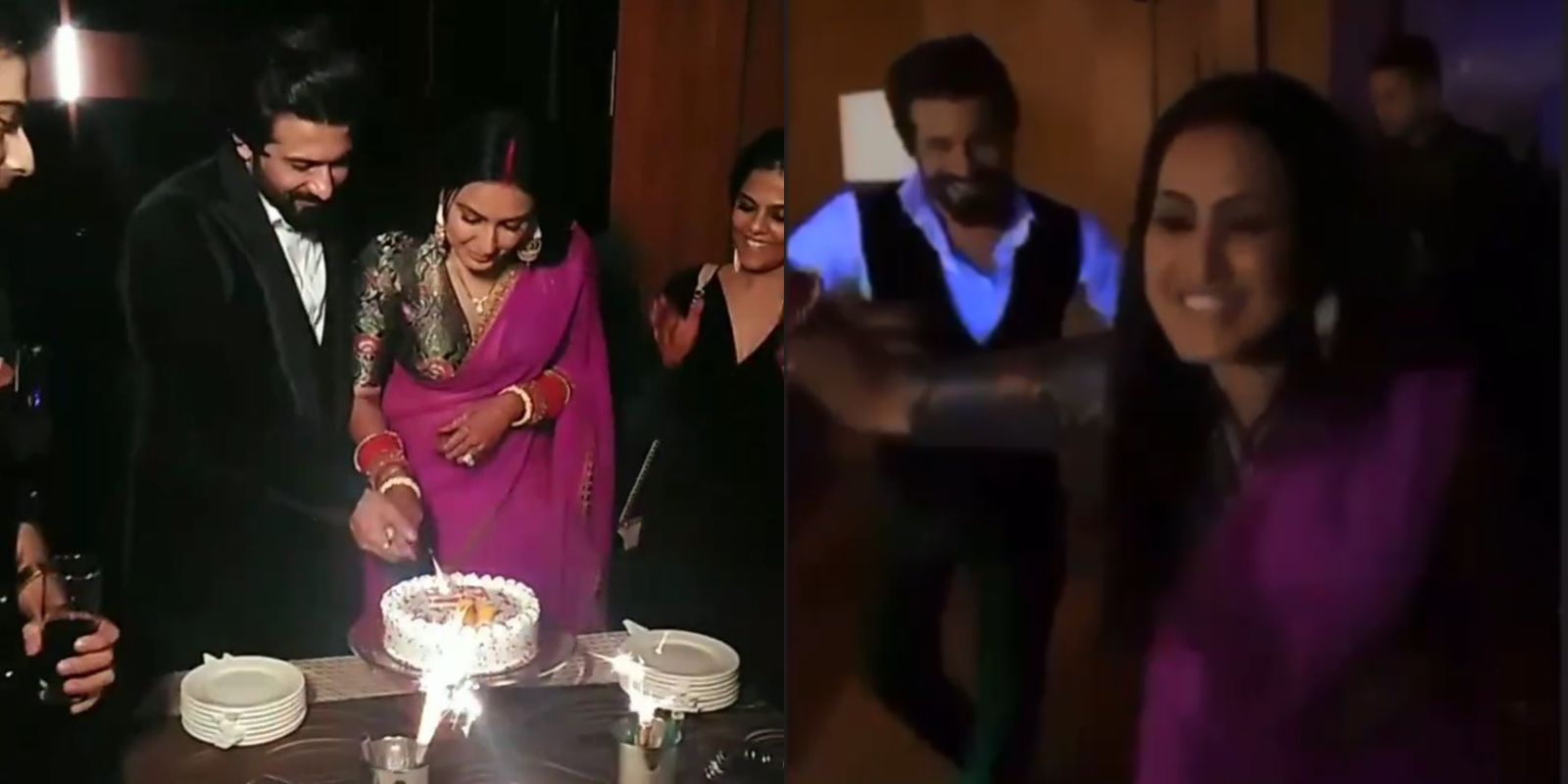 Watch: Newlyweds Kamya Panjabi And Shalabh Dang Dance The Night Away As They Celebrate Valentine’s Day In Delhi