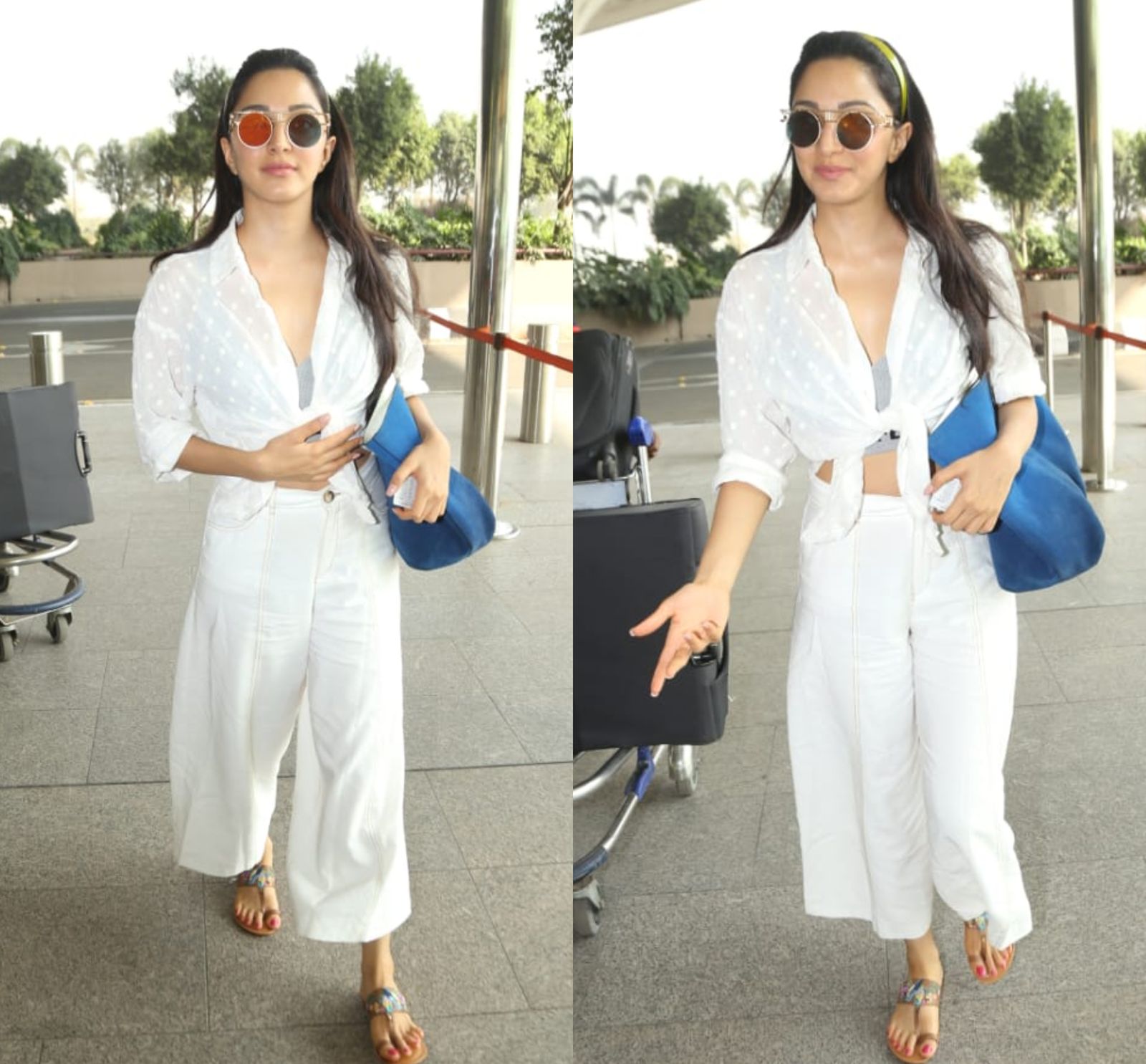 Kiara Advani Looks Gorgeous In A Boho Chic Outfit At The Airport; Get ...