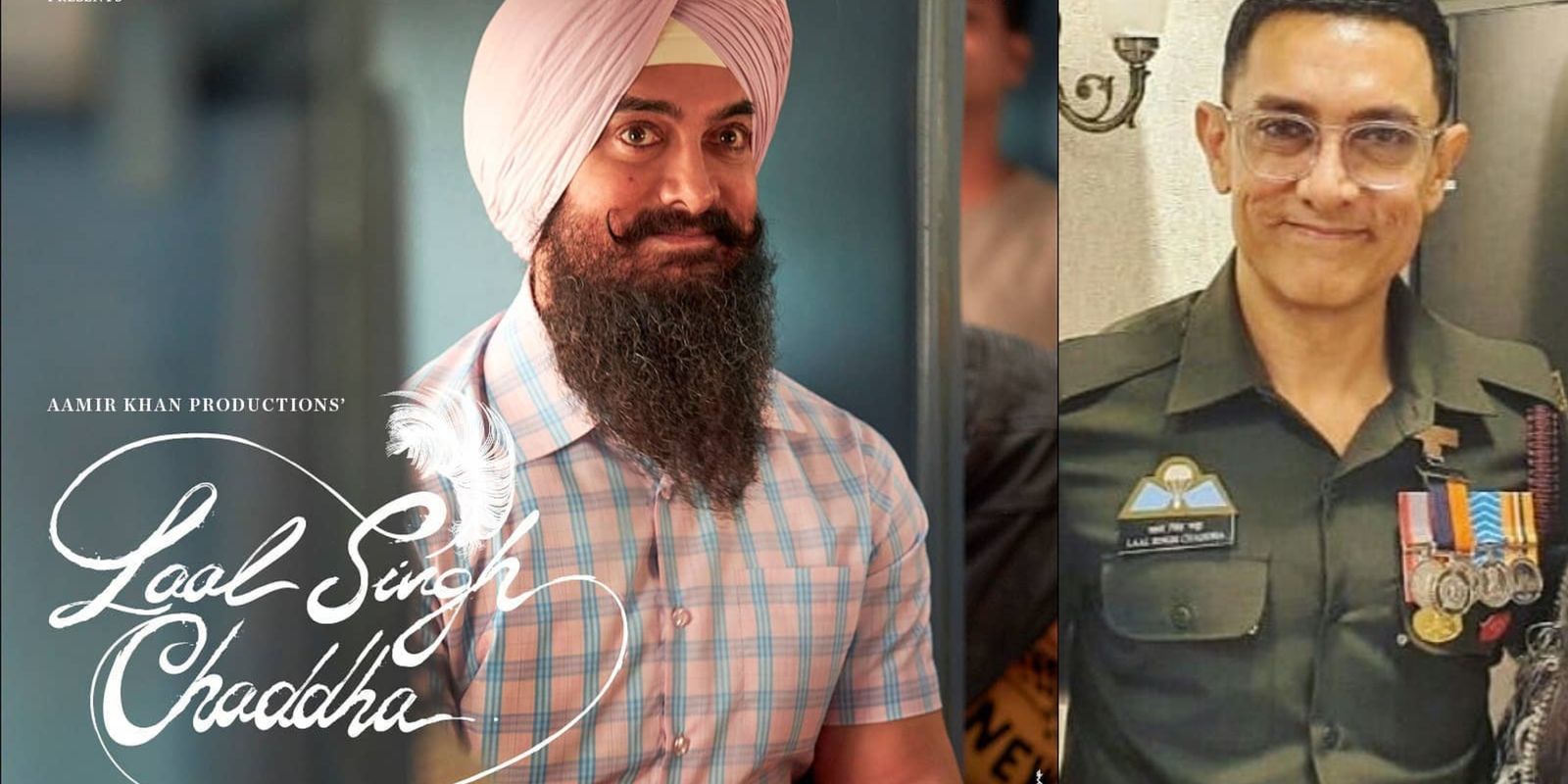 Laal Singh Chaddha: Aamir Khan Sports A Crisp Military Uniform In This New Look From The Film As He Poses With A Fan