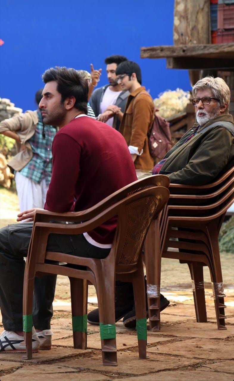 Brahmastra: Amitabh Bachchan Shares BTS Pictures With His ‘Favorite’ Ranbir Kapoor From The Sets