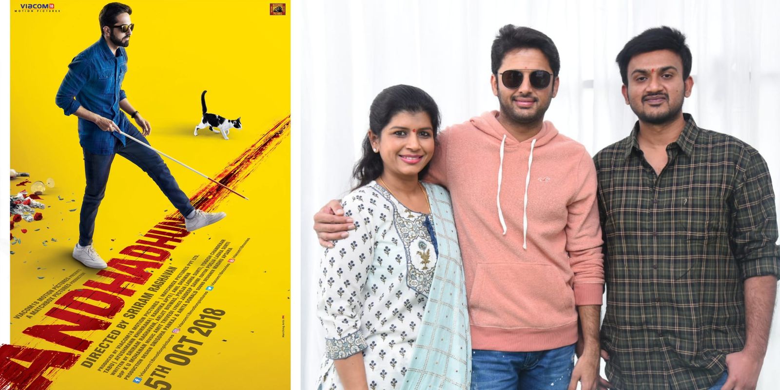 Ayushmann Khurrana's Andhadhun Gets A Telugu Remake; South Star Nithiin To Play The Lead Role