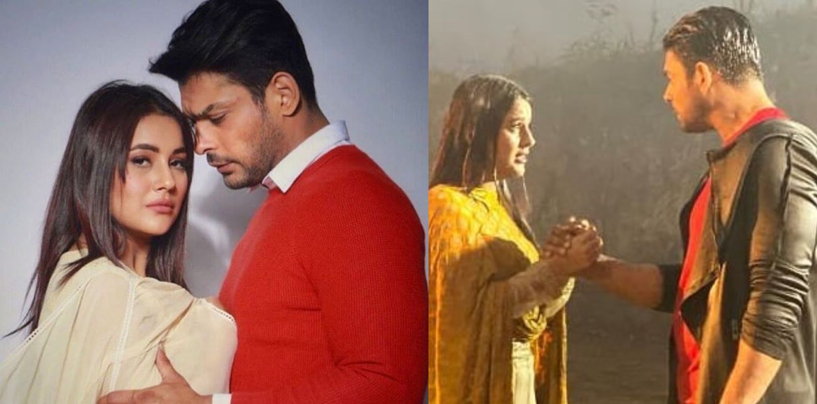 Shehnaaz Gill And Sidharth Shukla First Look From Darshan Rawal's Music Video Out