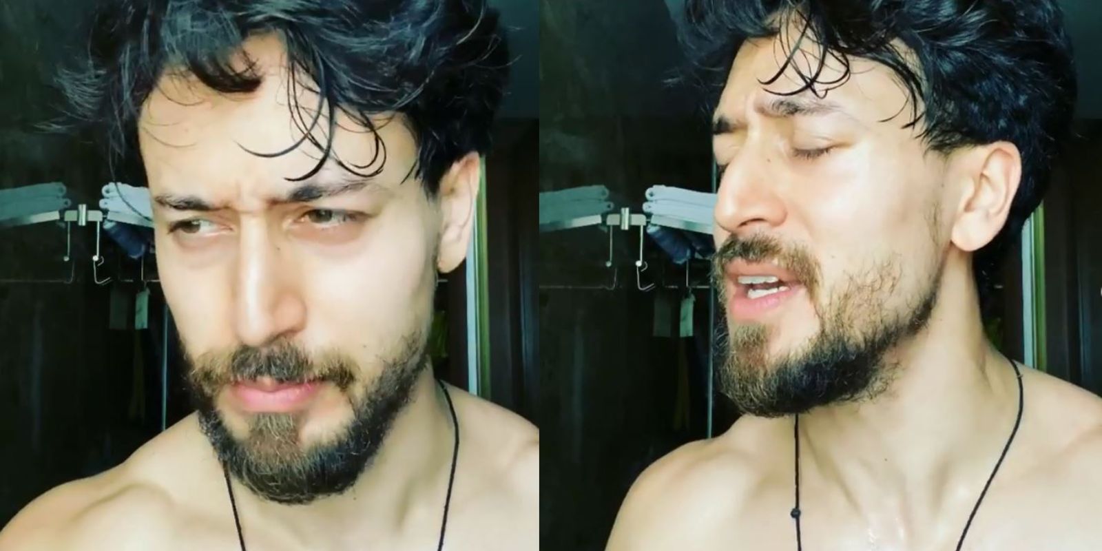 Tiger Shroff Shares A Glimpse Of His Hidden Talent From His Bathroom; Watch Video