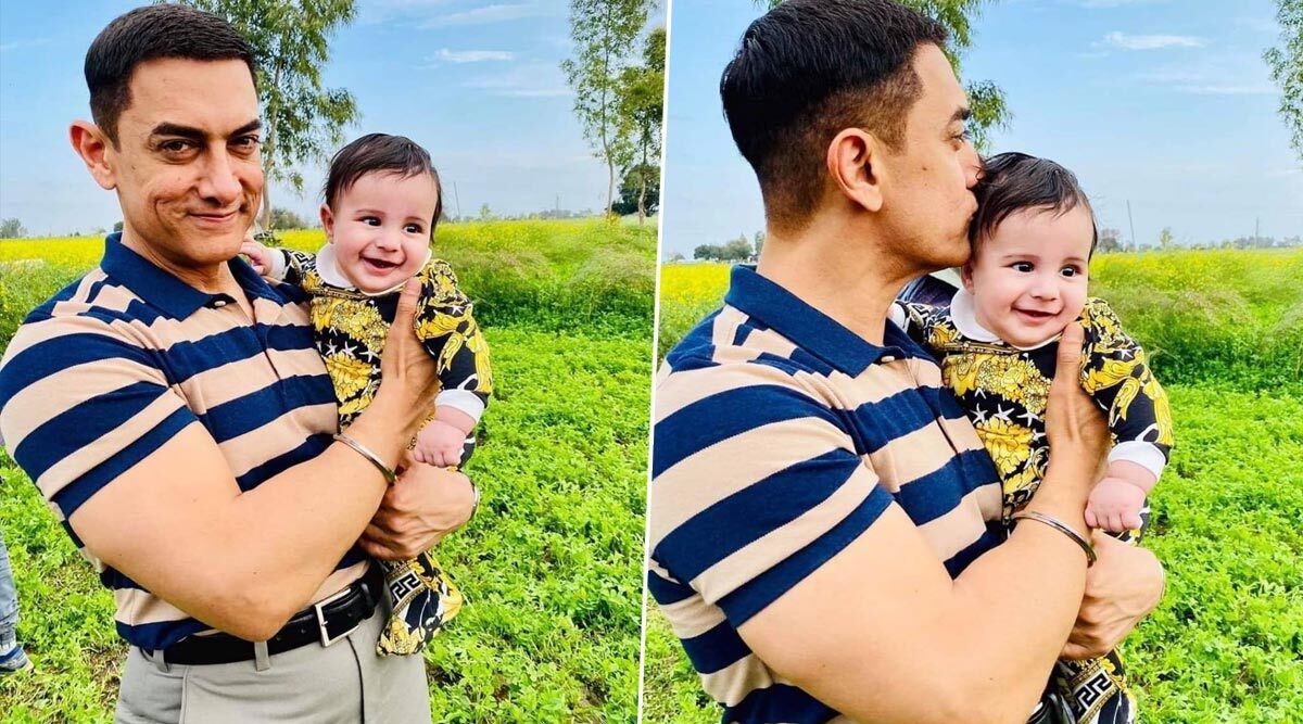 Laal Singh Chadha Star Aamir Khan’s Pictures With Gippy Grewal’s Toddler Will Make Your Day!