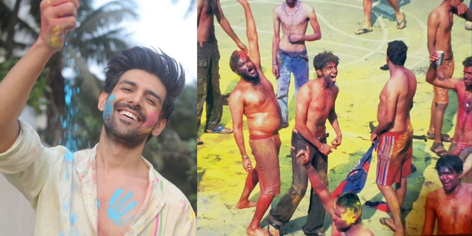 Holi 2020: Kartik Aaryan Shares Holi Picture From His Hostel Days, Complains About Director Anees Bazmi