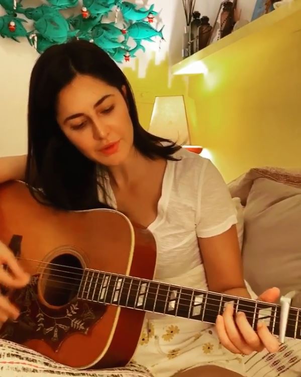 Coronavirus Effect: Katrina Kaif Makes Full Use Of The Self-Quarantine, Learns To Play Guitar