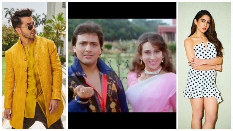 ज़ी सिने अवार्ड्स 2020: सारा आली खान ने ओरिजिनल 'कुली नं 1' गोविंदा के साथ 'मिर्ची लगी' गाने पर किया डांस!