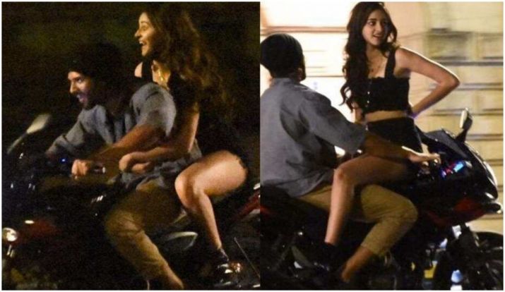 विजय देवेराकोंडा और अनन्या पांडे की फिल्म के शूट से तस्वीरें आईं सामने, जरा अलग स्टाइल में कर रहे हैं बाइक राइड!