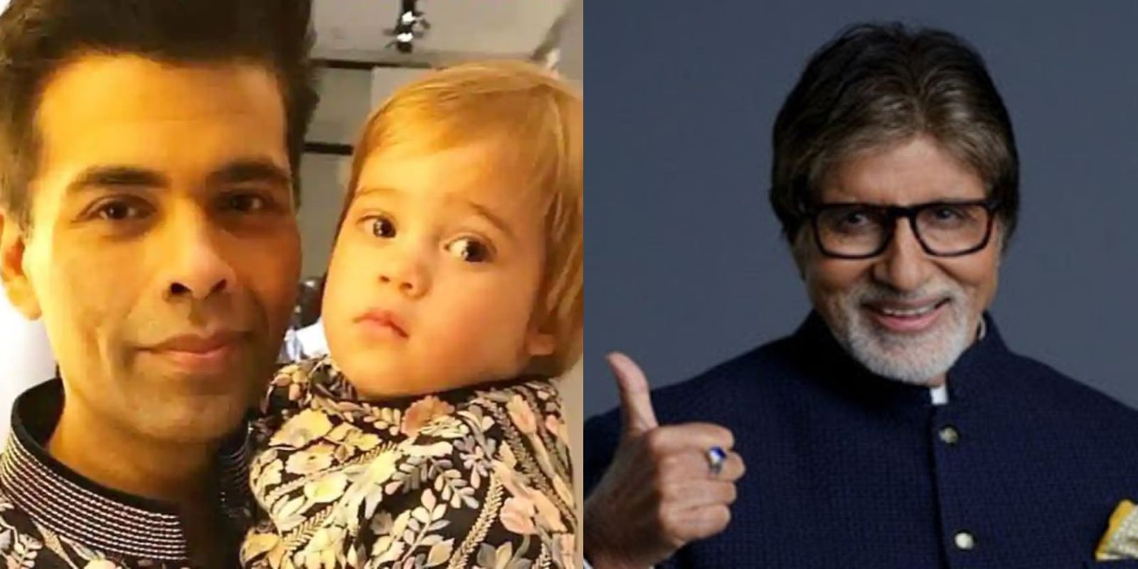 Karan Johar's Son, Yash, Feels Amitabh Bachchan Can Take Away Coronavirus! Watch Video...
