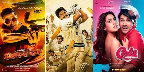 Impact Of Corona Virus On Bollywood : After No Time To Die Release Postponed, Sooryavvanshi, Coolie No. 1 And ’83 Will Do The Same?