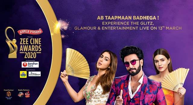 Zee Cine Awards Cancelled Due To Corona Virus, Will Be A Televised Event Now