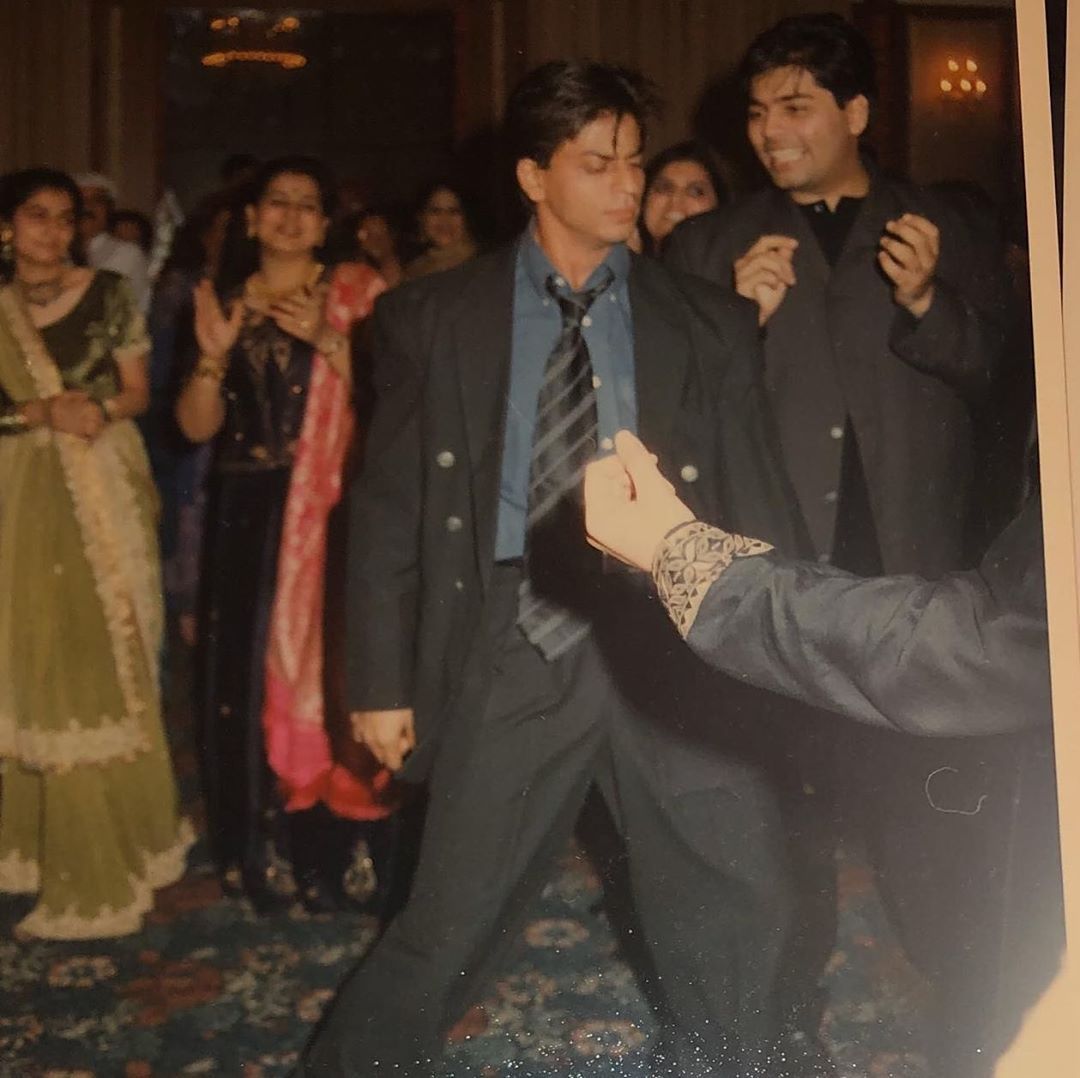 Shah Rukh Khan And Karan Johar’s Throwback Photo From Sanjay Kapoor’s Sangeet Will Leave You In Splits