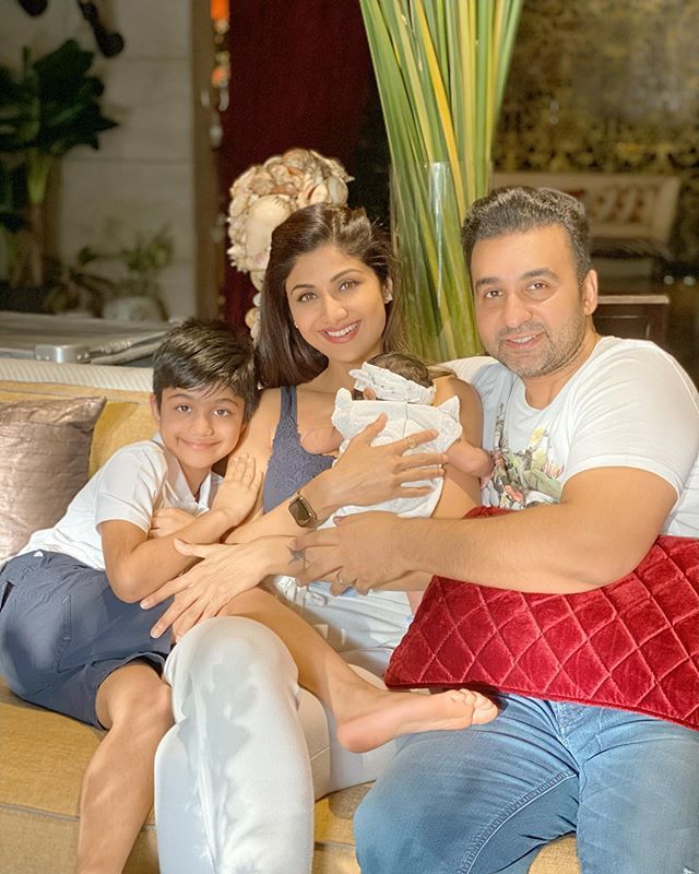Shilpa Shetty’s Daughter Shamisha Turns 40 Days Old Today, Actress Shares A Heartwarming Post With A Happy Fam Pic