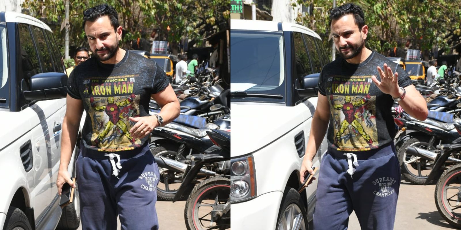 Saif Ali Khan’s Cool Gym Attire Is Perfect For Every Marvel Fan Out There; Get The Look