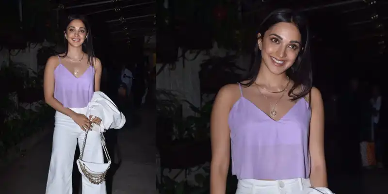 Kiara Advani Slays Like A Boss In Lavender And White; Get The Look