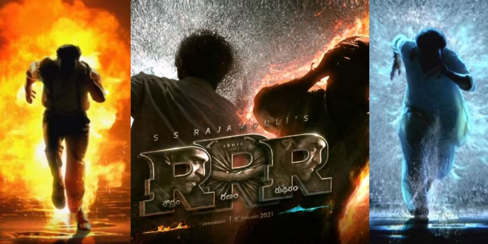 SS Rajamouli's RRR Motion Poster Will Inspire You To Rise, Revolt And Roar! 