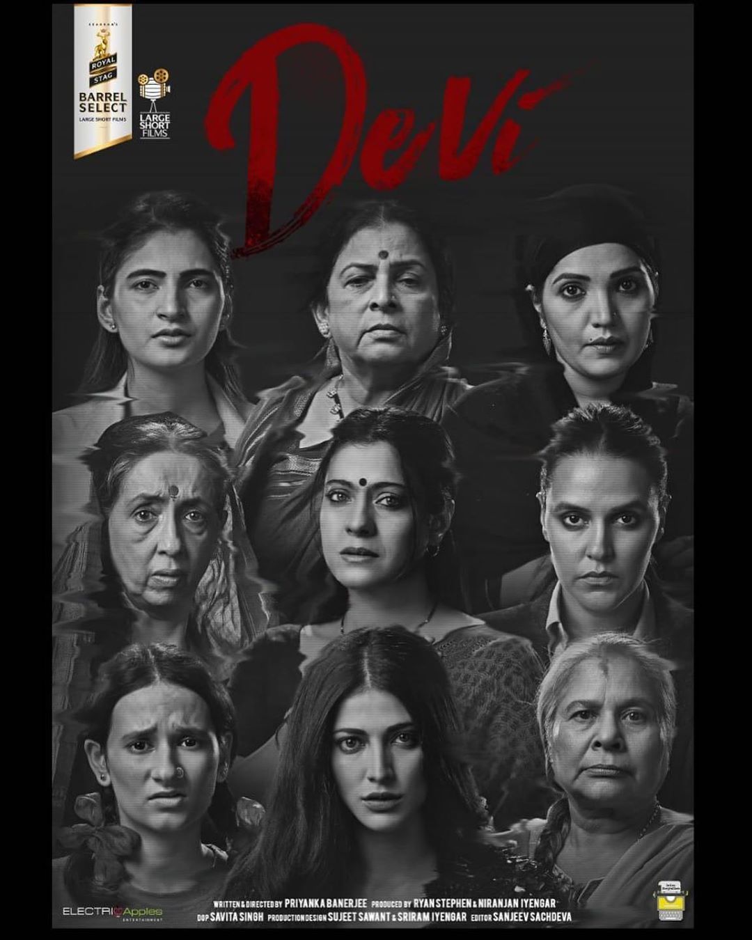 Plagiarism Row Over Kajol's Short Film Devi, Student Filmmaker Claims Film Resembles His Work Titled FOUR 
