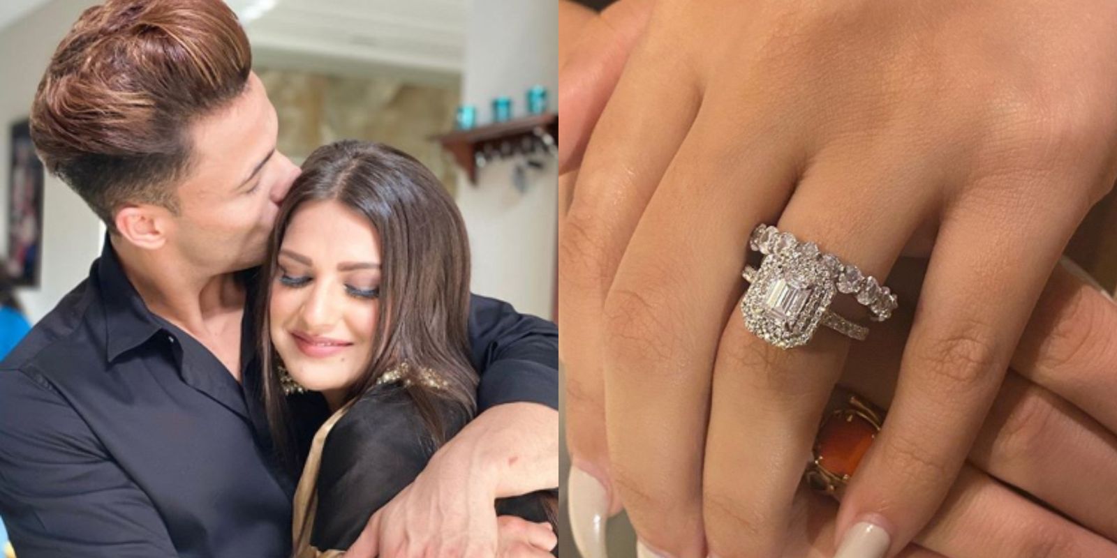 Asim Riaz Proposed To Himanshi Khurana With A Diamond Ring? Take A Look