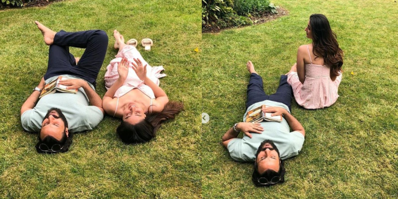 करीना ने शेयर की सैफ के साथ की ये रोमांटिक तस्वीर, गार्डन में समय बिता रहे हैं दोनों 