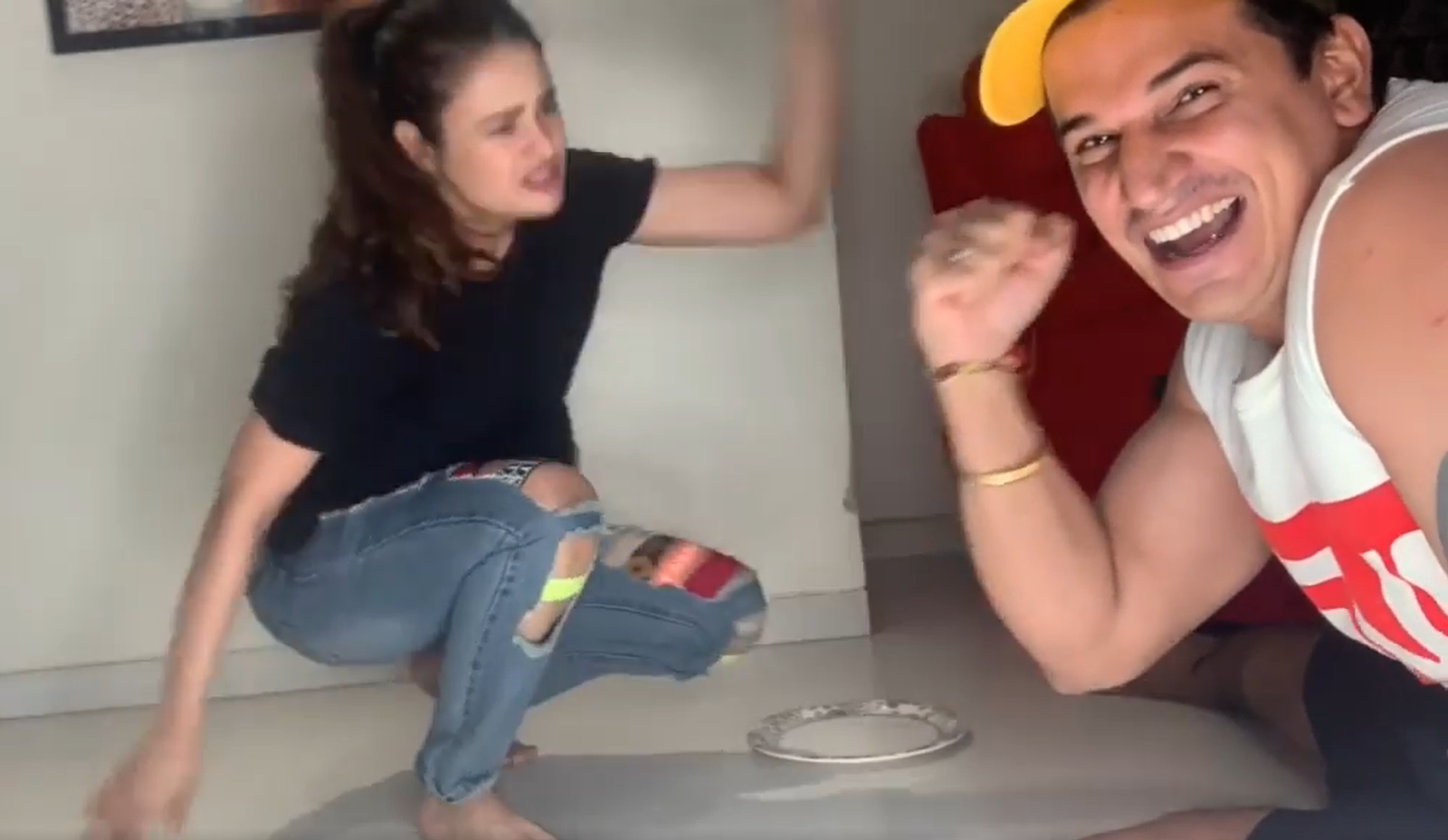 Prince Narula Pulled A Prank On Wife Yuvika Chaudhary, But It’s Her Reaction That Will Leave You In Splits