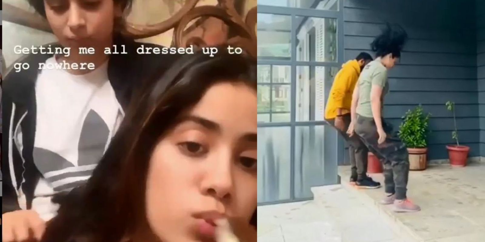 Janhvi Kapoor Gets Ready To Go ‘Nowhere’, Kangana Ranaut Does Workout From Home With Nephew
