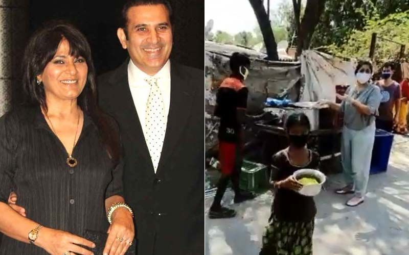 Archana Puran Singh And Parmeet Sethi Set Out To Feed The Poor, Neena Gupta Says, 'Ye Huee Na Baat'
