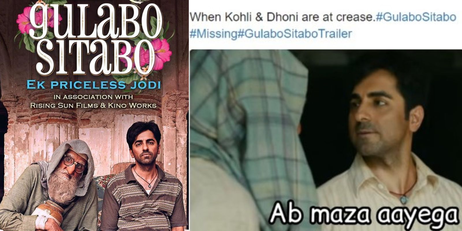 Gulabo Sitabo Trailer: Amitabh Bachchan-Ayushmann Khurrana’s Banter Wins Hearts; Twitter Goes Crazy With Memes