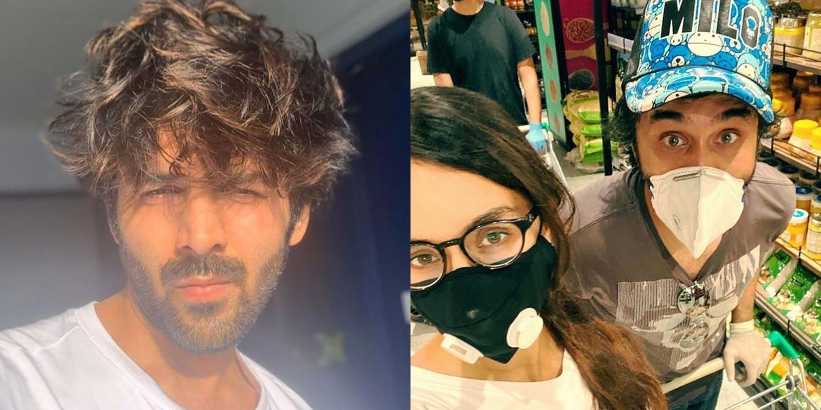 Kartik Aaryan Cutely Asks Fans For Compliments; Shraddha Kapoor Steps Out To Buy Groceries In Style