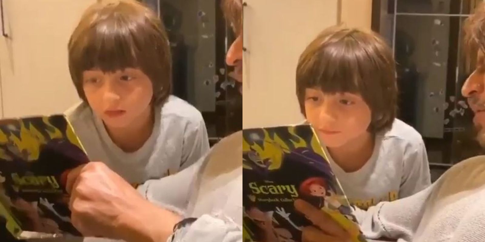 AbRam Celebrated His Birthday With Shah Rukh Khan Reading His Favorite Scary Book, Listening To Watermelon Sugar High