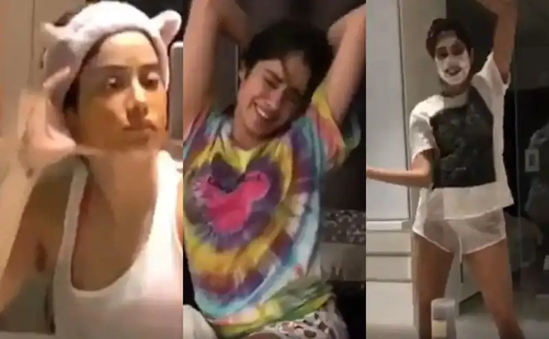 Janhvi Kapoor Shares A Glimpse Of Her Quarantine With A Candid Video; Reveals Why Friends Call Her A Chameleon