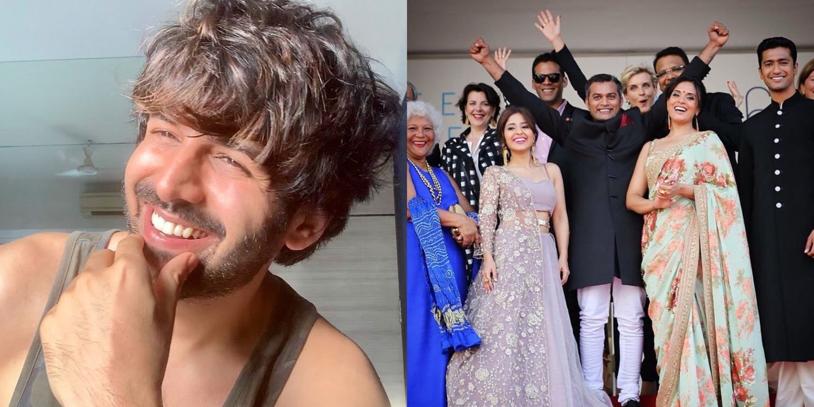 Kartik Aaryan Wins The Internet With His Bright Smile; Richa Chadha Shares Throwback Pic From Masaan Premiere