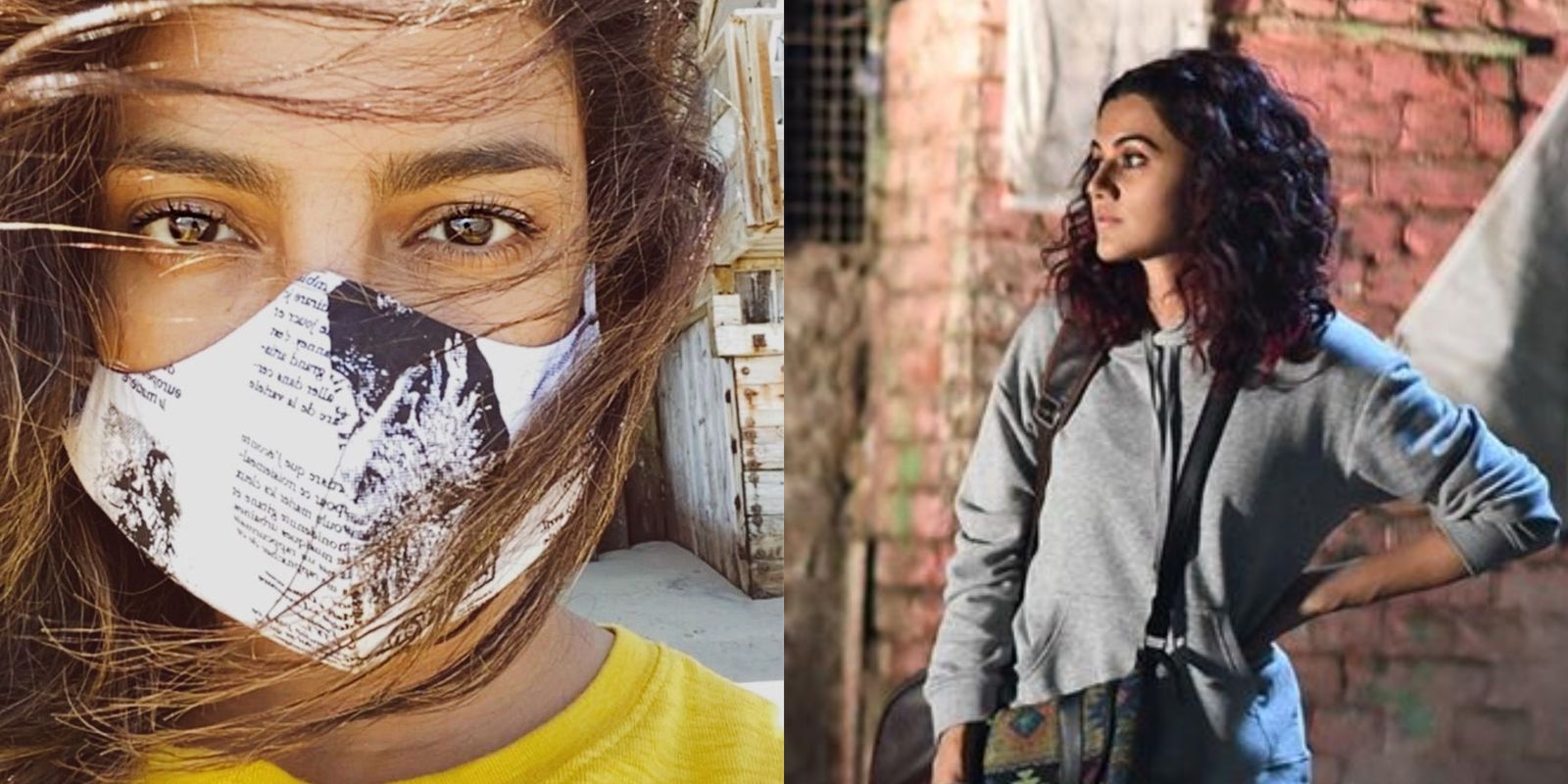 Priyanka Chopra Steps Out For The First Time In 2 Months; Taapsee Pannu Shares A Relatable Still From Manmarziyaan