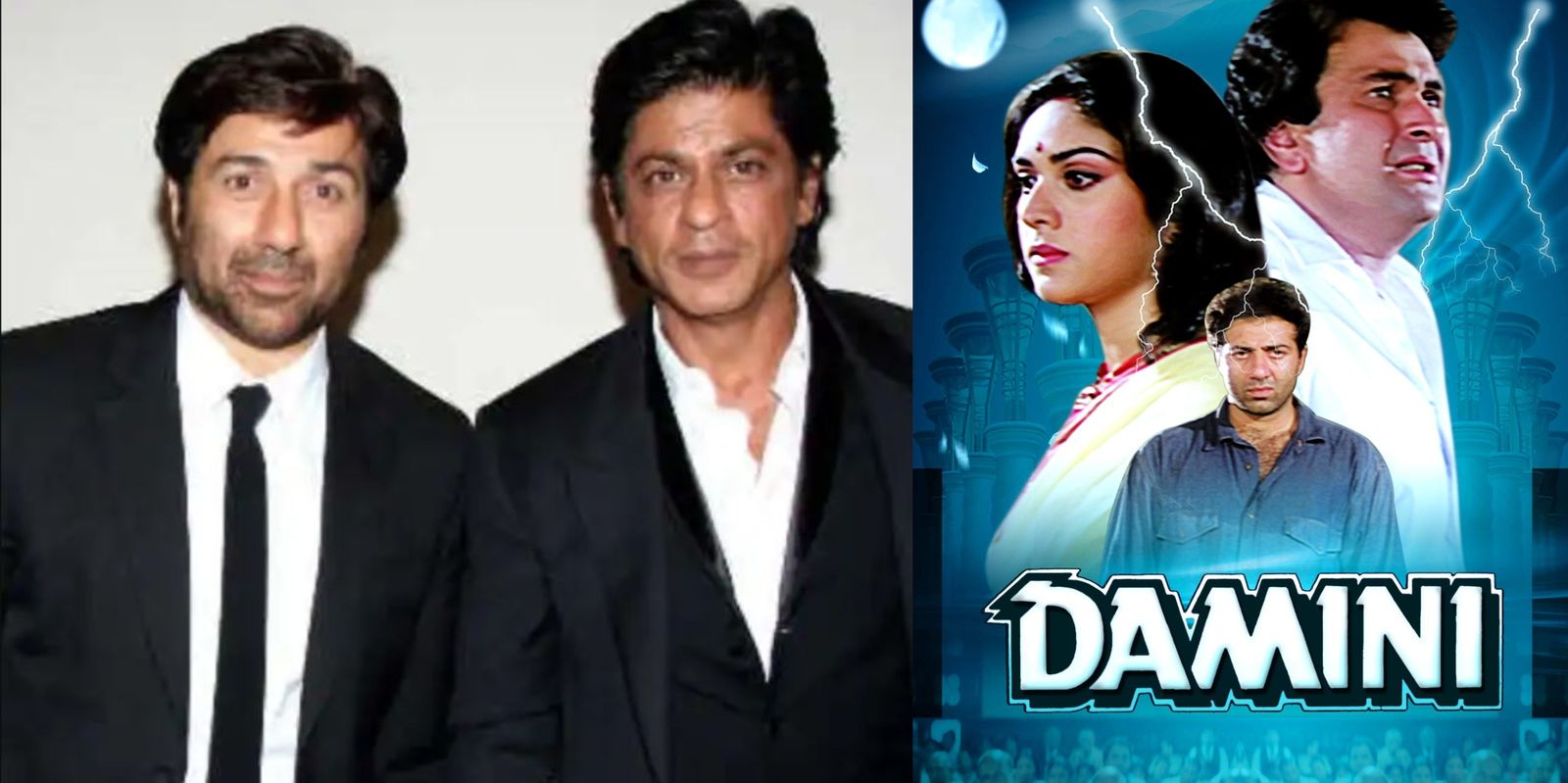 Shah Rukh Khan Hands Over Rights Of Damini Remake To Sunny Deol; Is Their Cold War Over?
