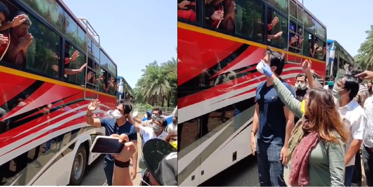COVID-19 Outbreak: Sonu Sood And Friend Neeti Goel Arrange For 10 Buses To Carry Stranded Migrant Workers To Their Hometowns